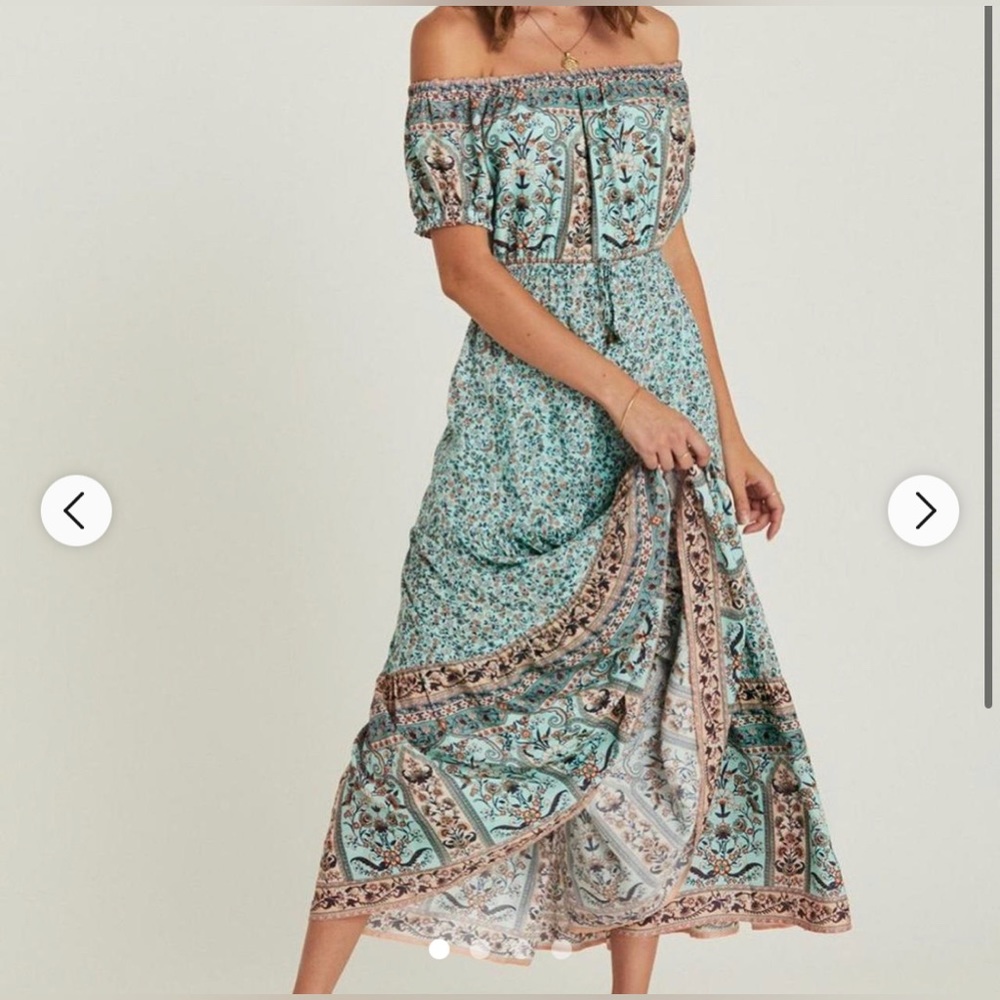 Arnhem Island Sundress in Lagoon